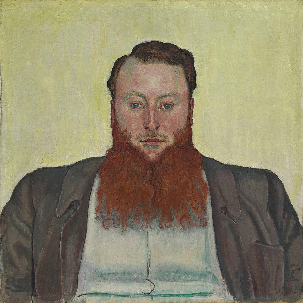 James Vibert, Escultor de Ferdinand Hodler