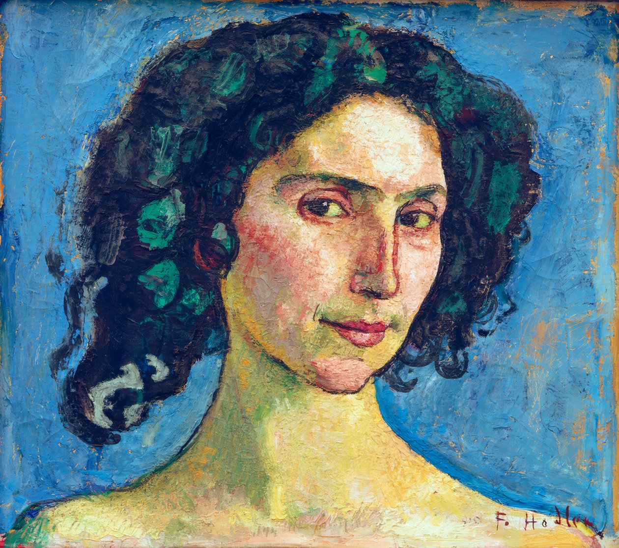 Estudo de italiano de Ferdinand Hodler