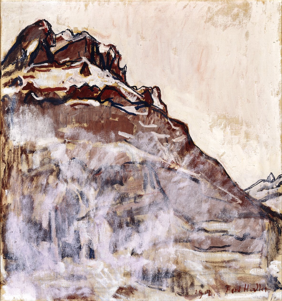 Mettenberg, 1912 de Ferdinand Hodler