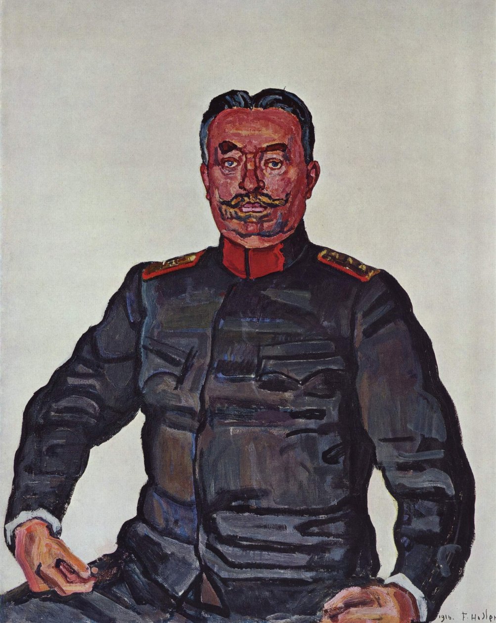 Retrato do General Ulrich Wille de Ferdinand Hodler