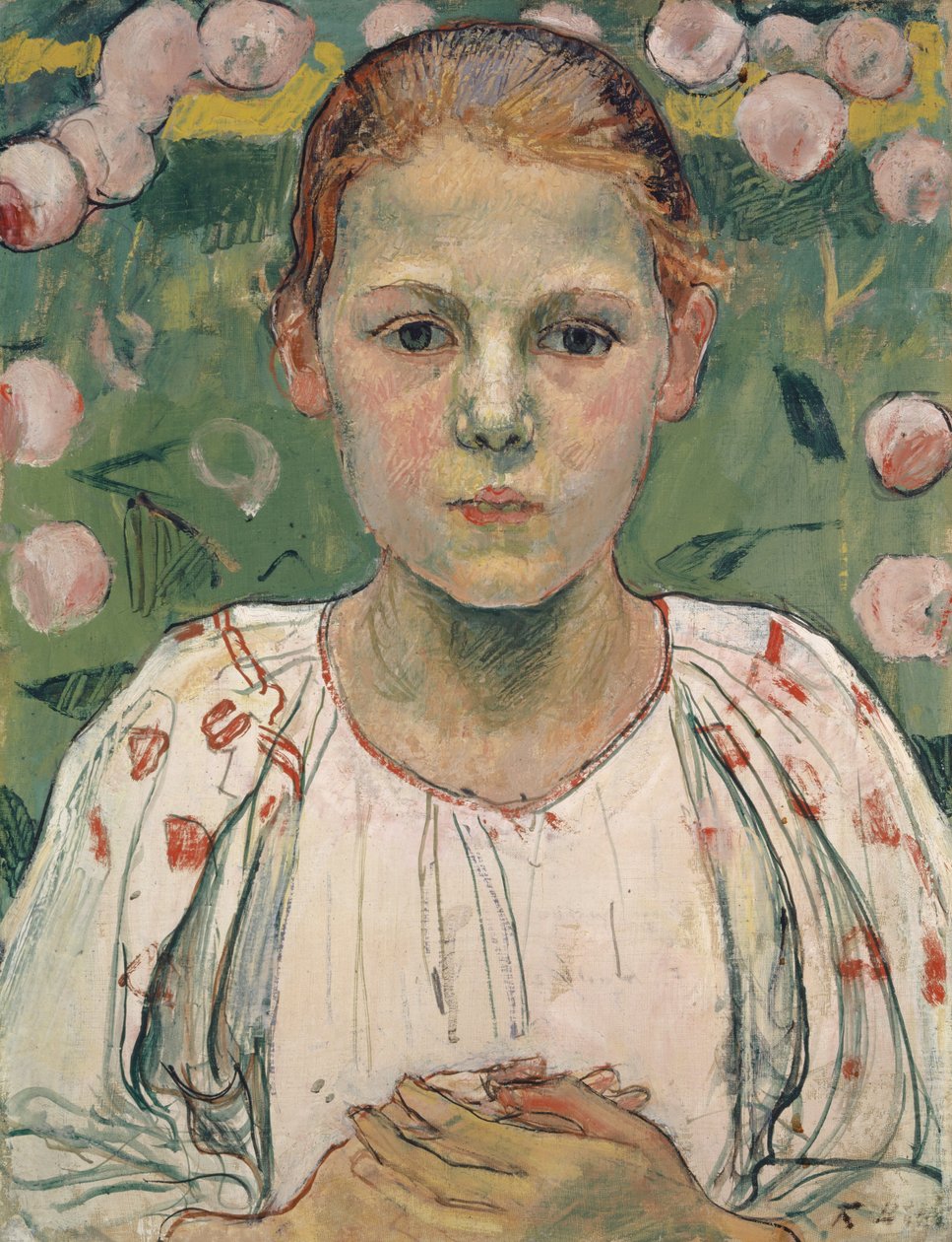 Retrato de Kathe von Bach de Ferdinand Hodler
