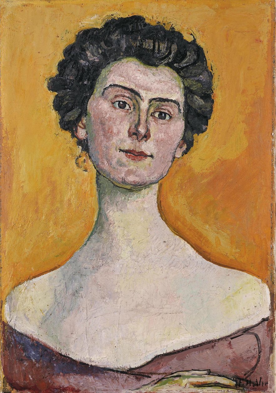 Potrait de Clara Pasche-Battié, 1914 de Ferdinand Hodler
