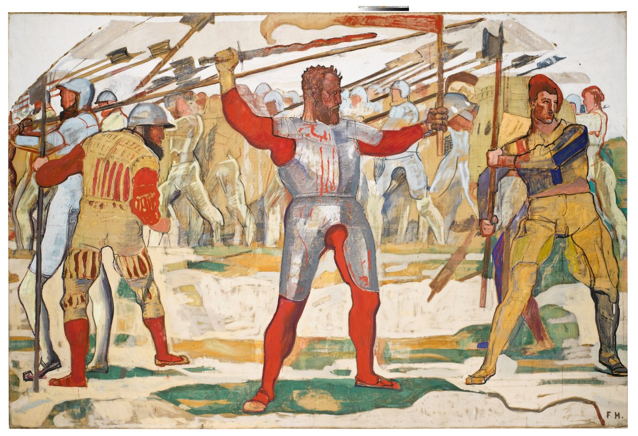 Retirada de Marignano de Ferdinand Hodler