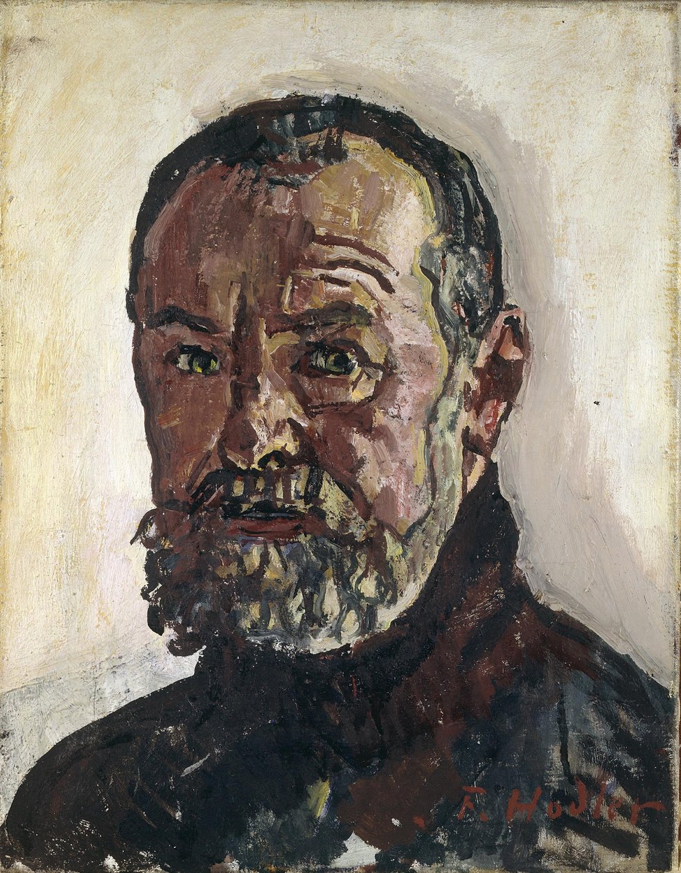 Auto-retrato, c. 1916 de Ferdinand Hodler