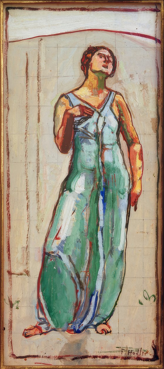 Estudo sobre a Visão do Infinito de Ferdinand Hodler