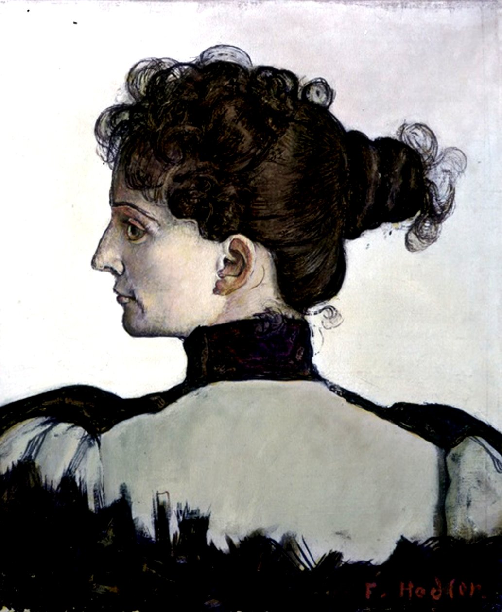 A Esposa do Artista (óleo sobre tela) de Ferdinand Hodler