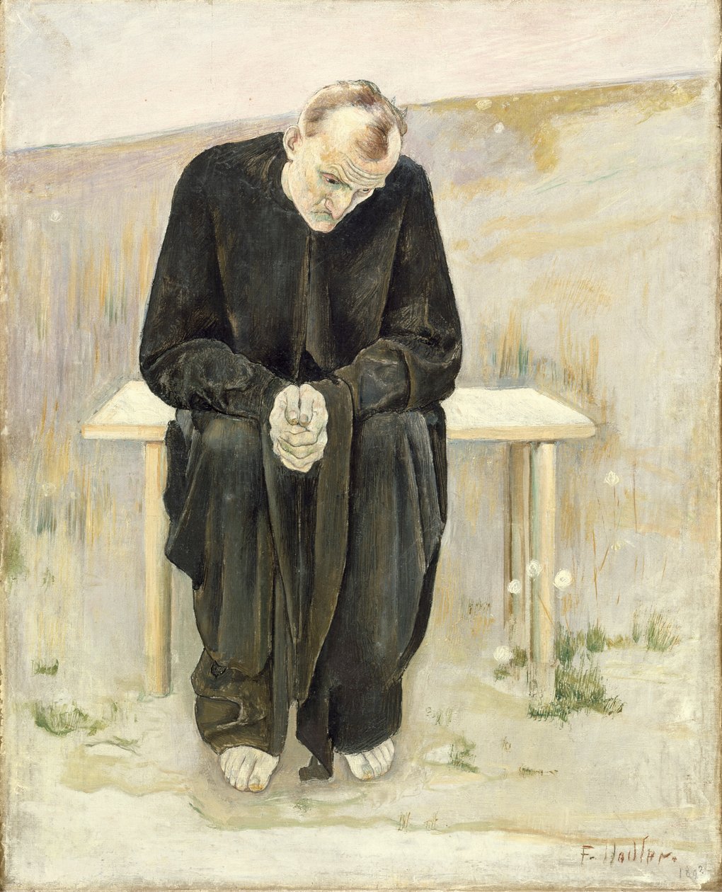 O Desiludido de Ferdinand Hodler