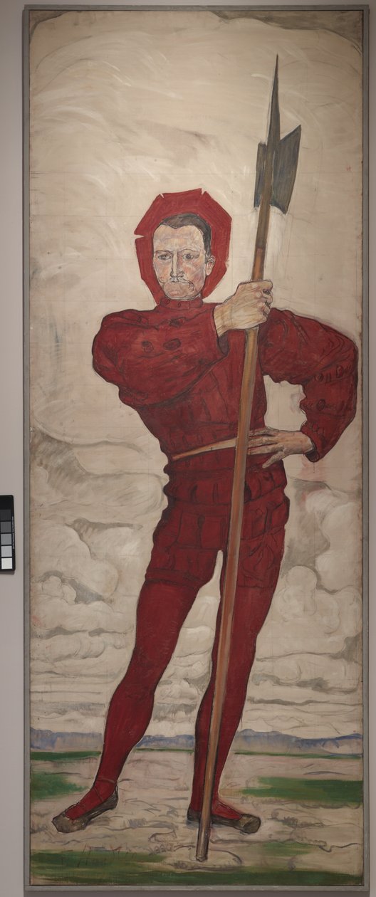 O alabardeiro de Ferdinand Hodler