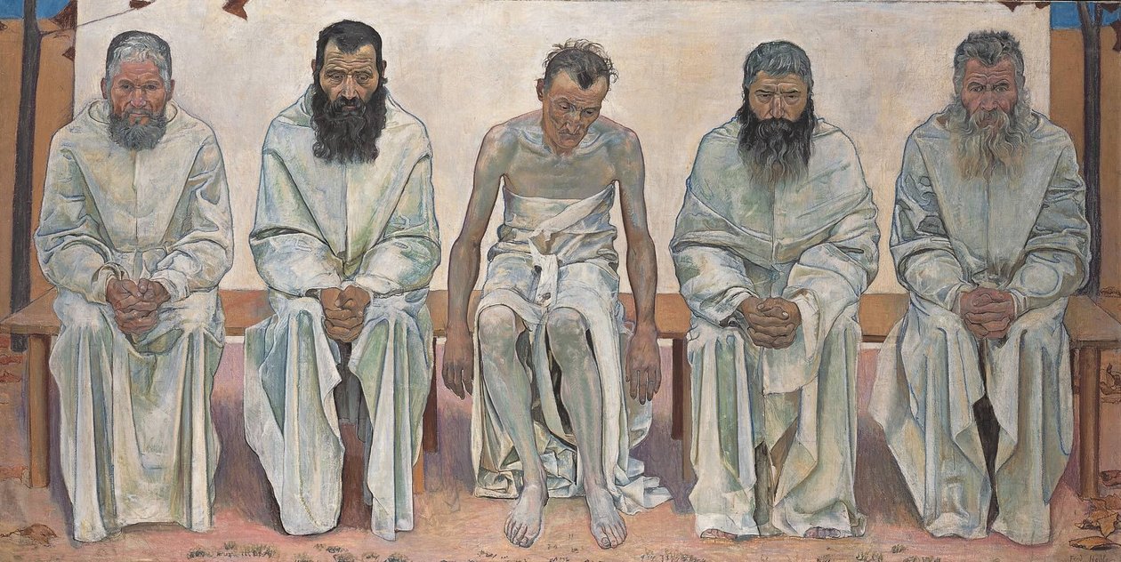 O Cansado da Vida de Ferdinand Hodler