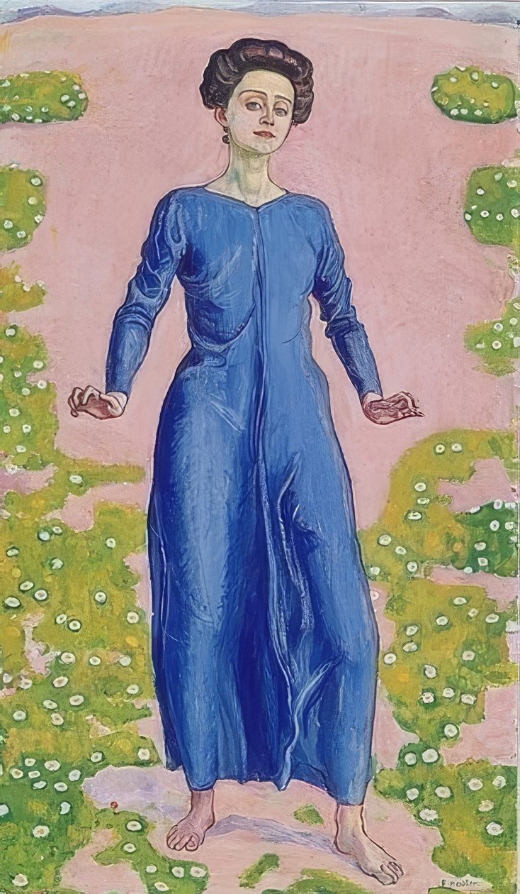 Transfiguração. 1903 de Ferdinand Hodler