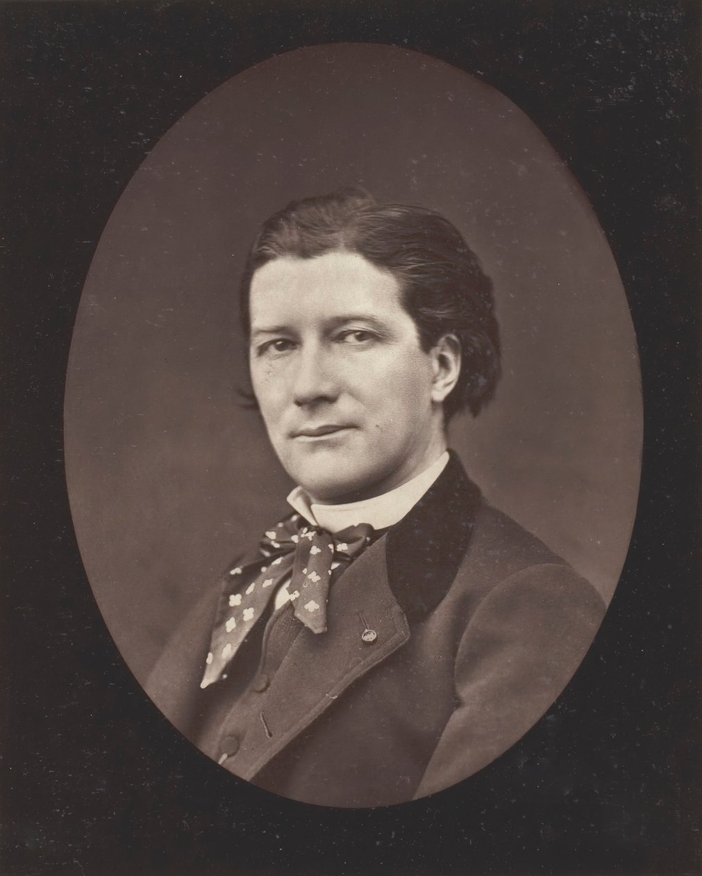 Victorien Sardou dramaturgo francês, 1831-1908, c. 1876. de Ferdinand J. Mulnier