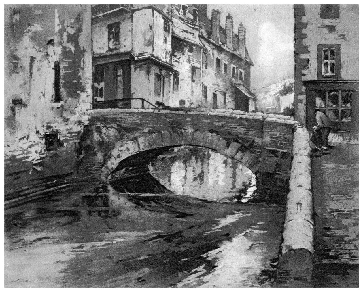 Pont Breton, c1890-1940 1924 de Ferdinand Jean Luigini