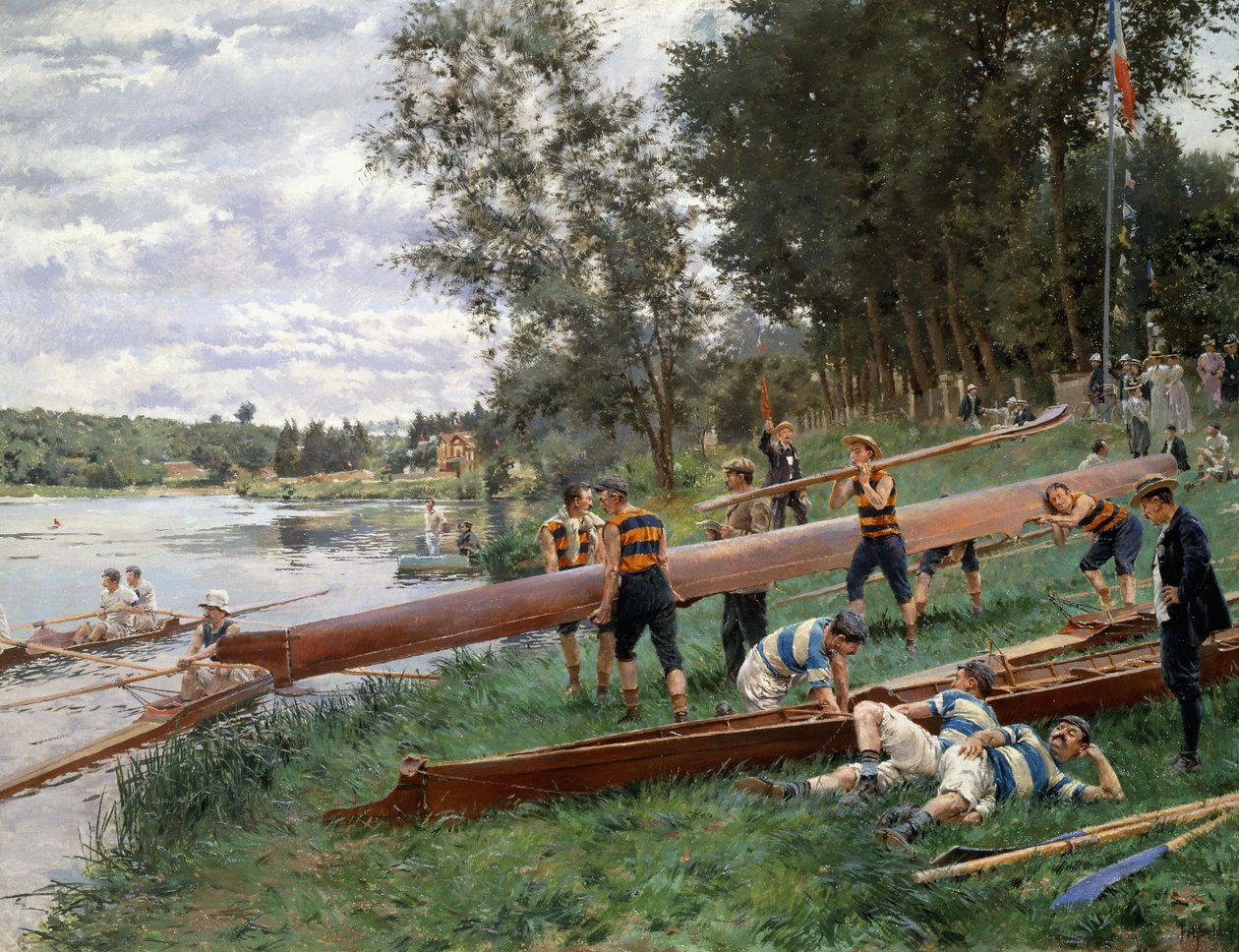 À beira do Marne de Ferdinand Joseph Gueldry