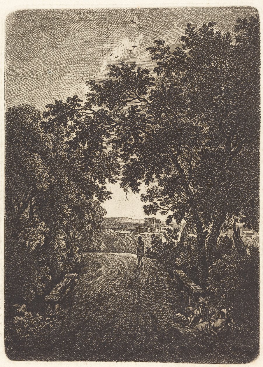 Um Passeio Noturno de Ferdinand Kobell