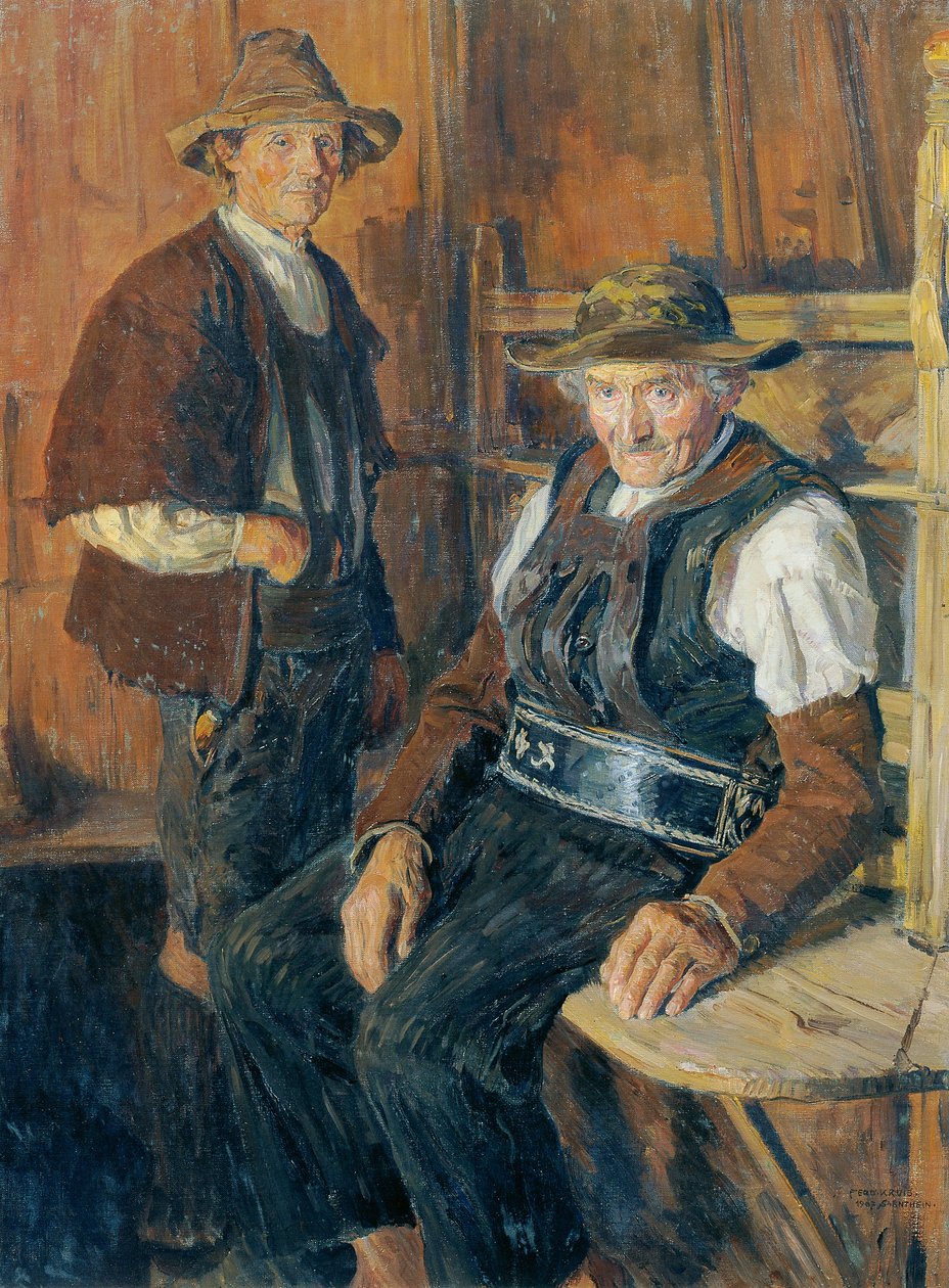 Agricultores Sarentino de Ferdinand Kruis