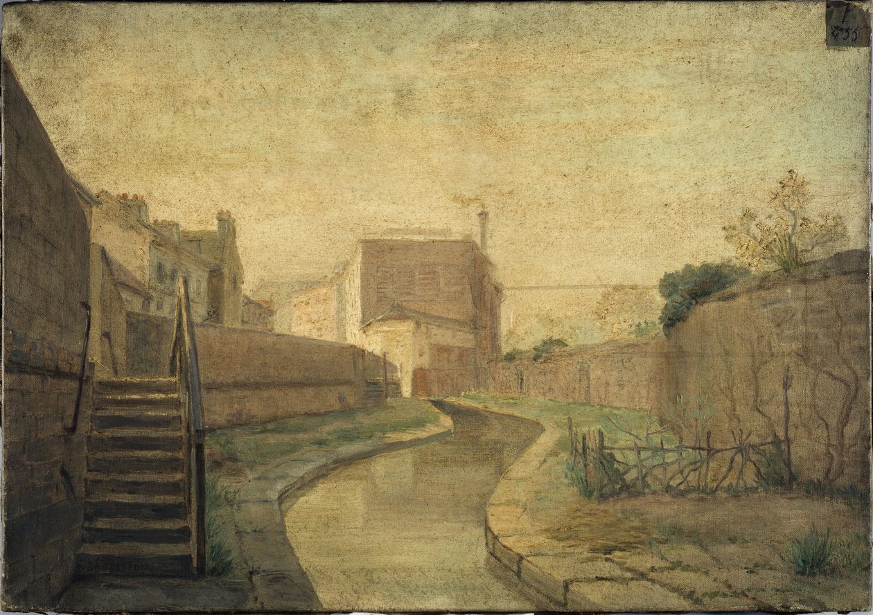 La Bièvre, rue Croulebarde de Ferdinand Laudigeois