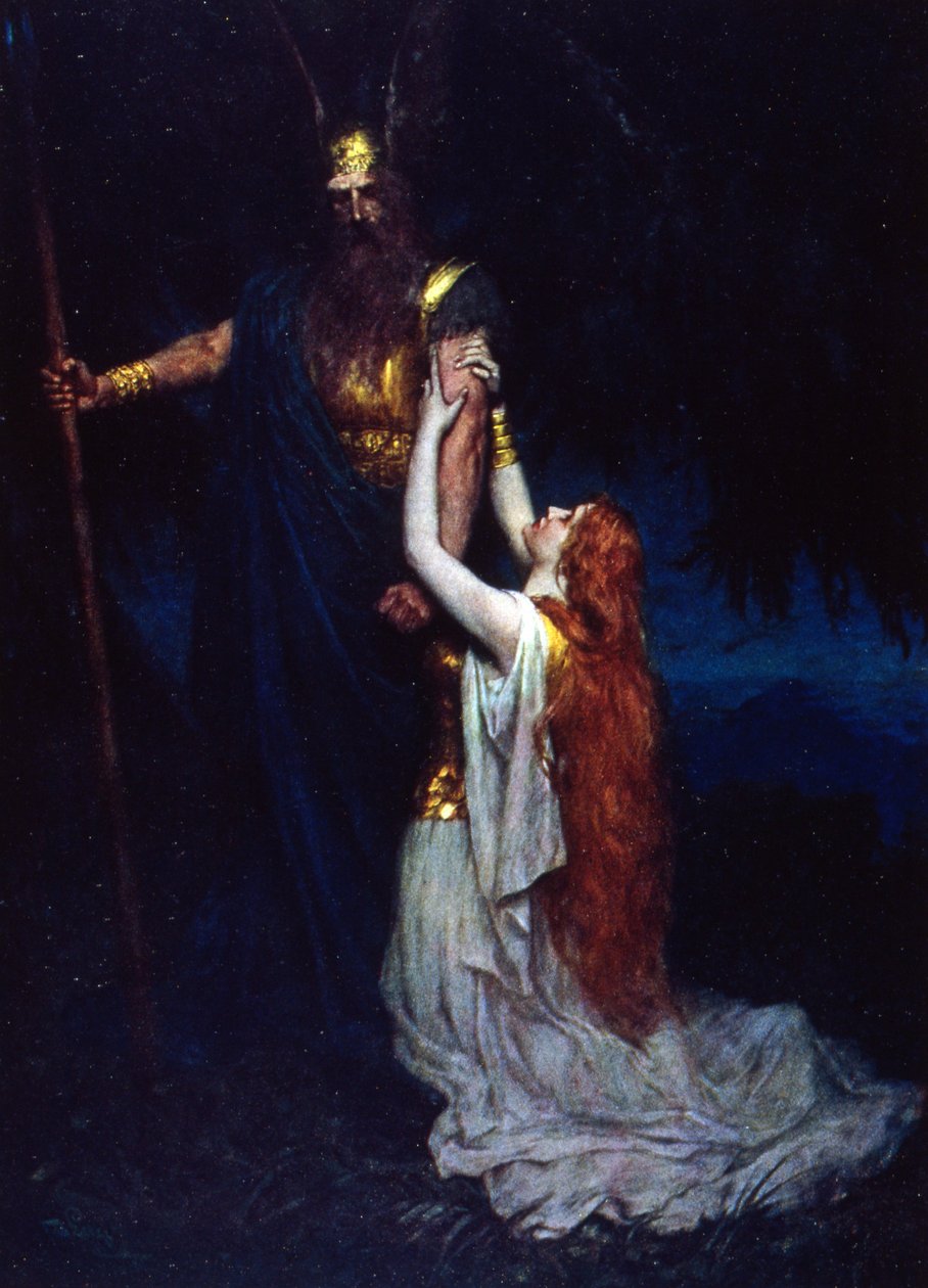 A Valquíria (A Valquíria) de Ferdinand Leeke