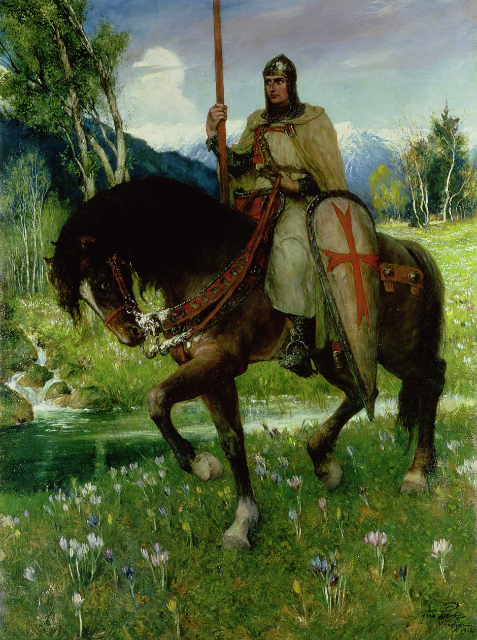 Parsifal em busca do Santo Graal de Ferdinand Leeke