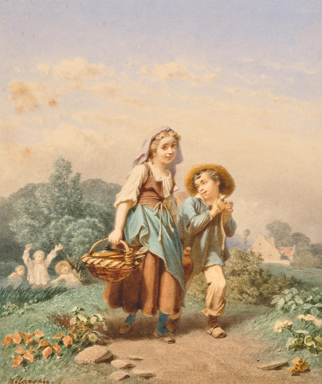 Ferdinand Mahron Weg zum Feld 2 de Ferdinand Marohn