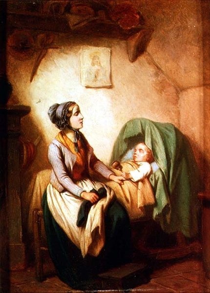 A criança doente de Ferdinand Marolin