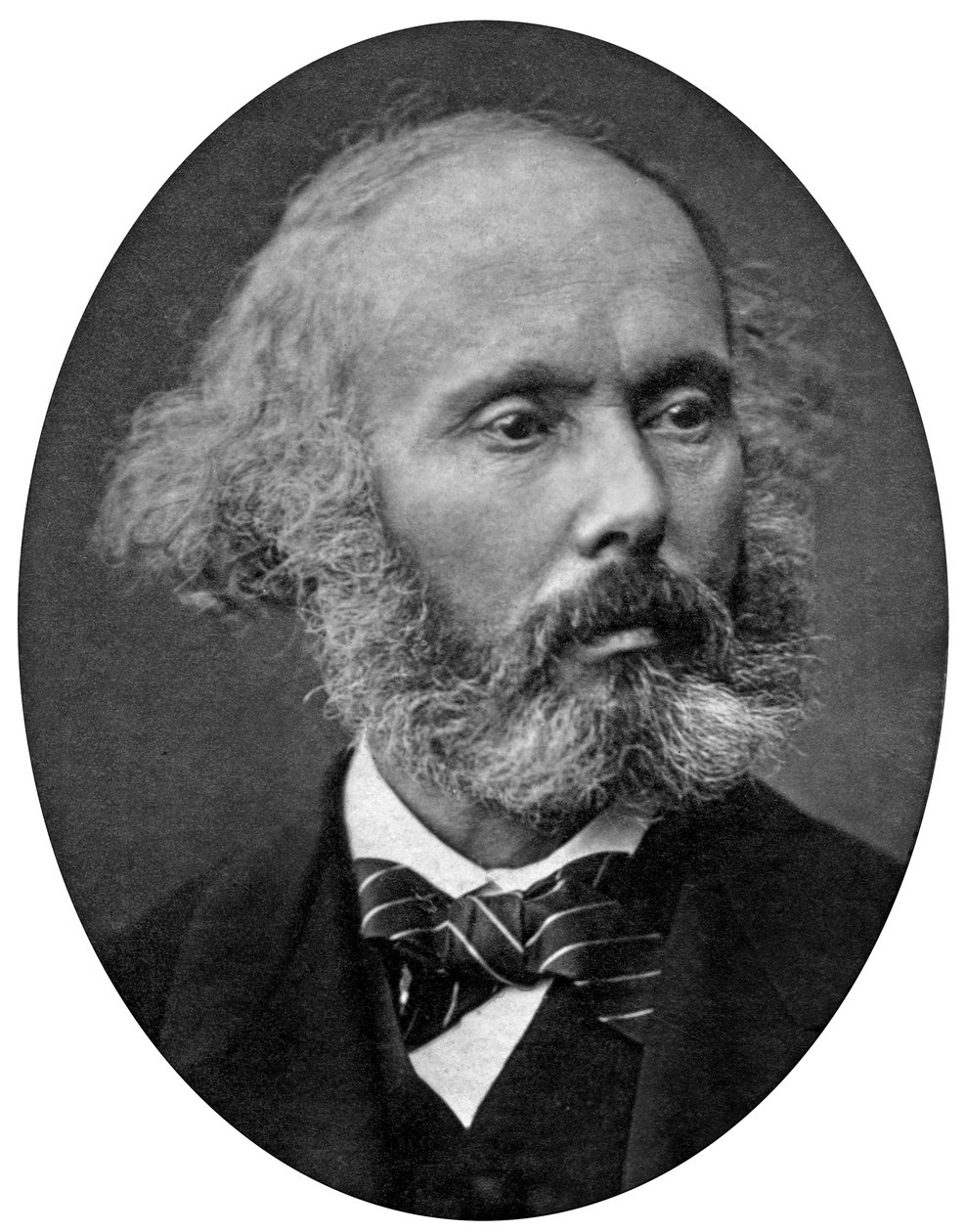 Felicien David (1810-1876) compositor francês, foto de Mulnier de Ferdinand Mulnier