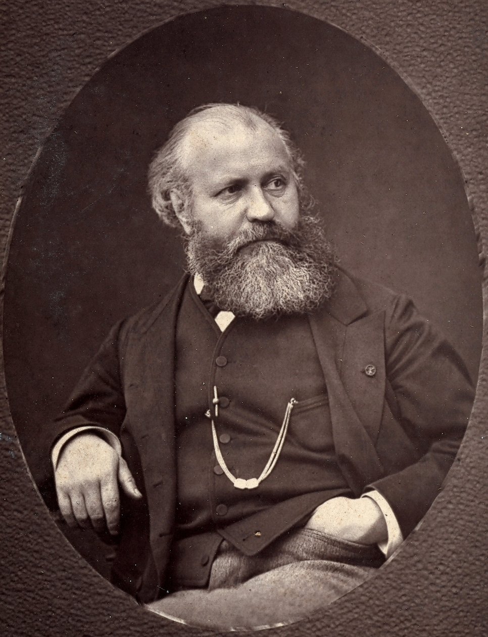 Retrato de Charles-Françoise Gounod, compositor famoso de Ferdinand Mulnier