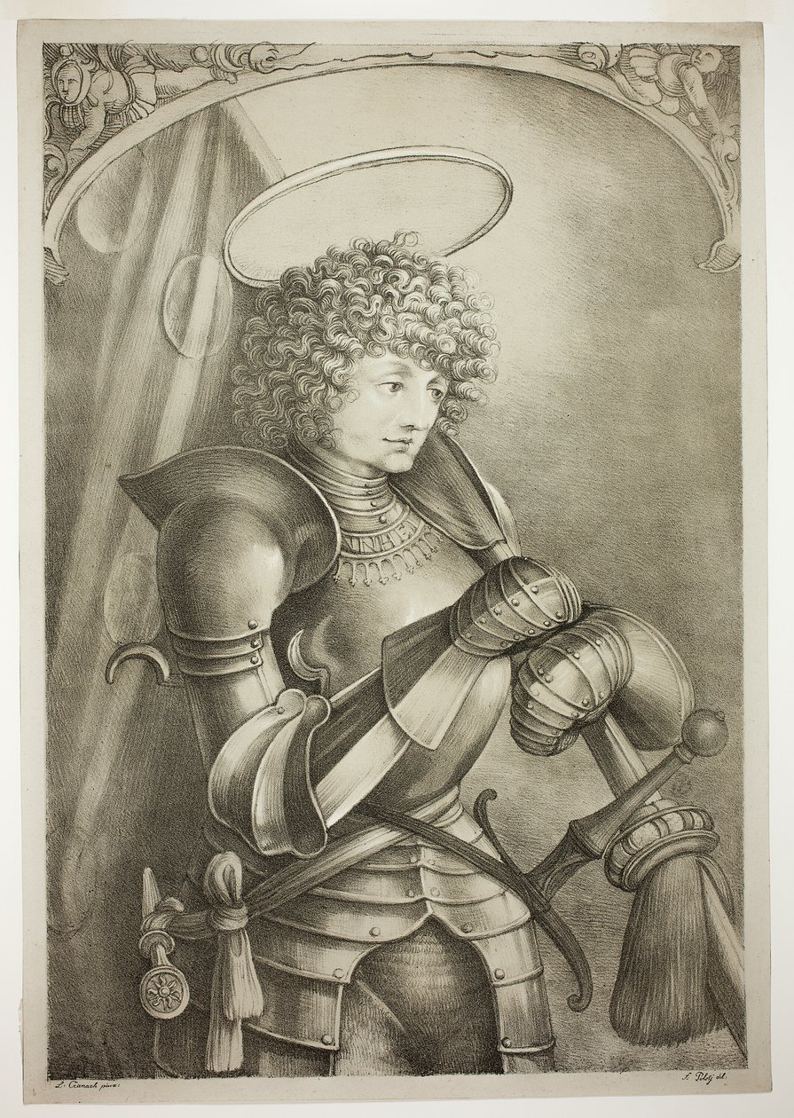 São Jorge de armadura de Ferdinand Piloty
