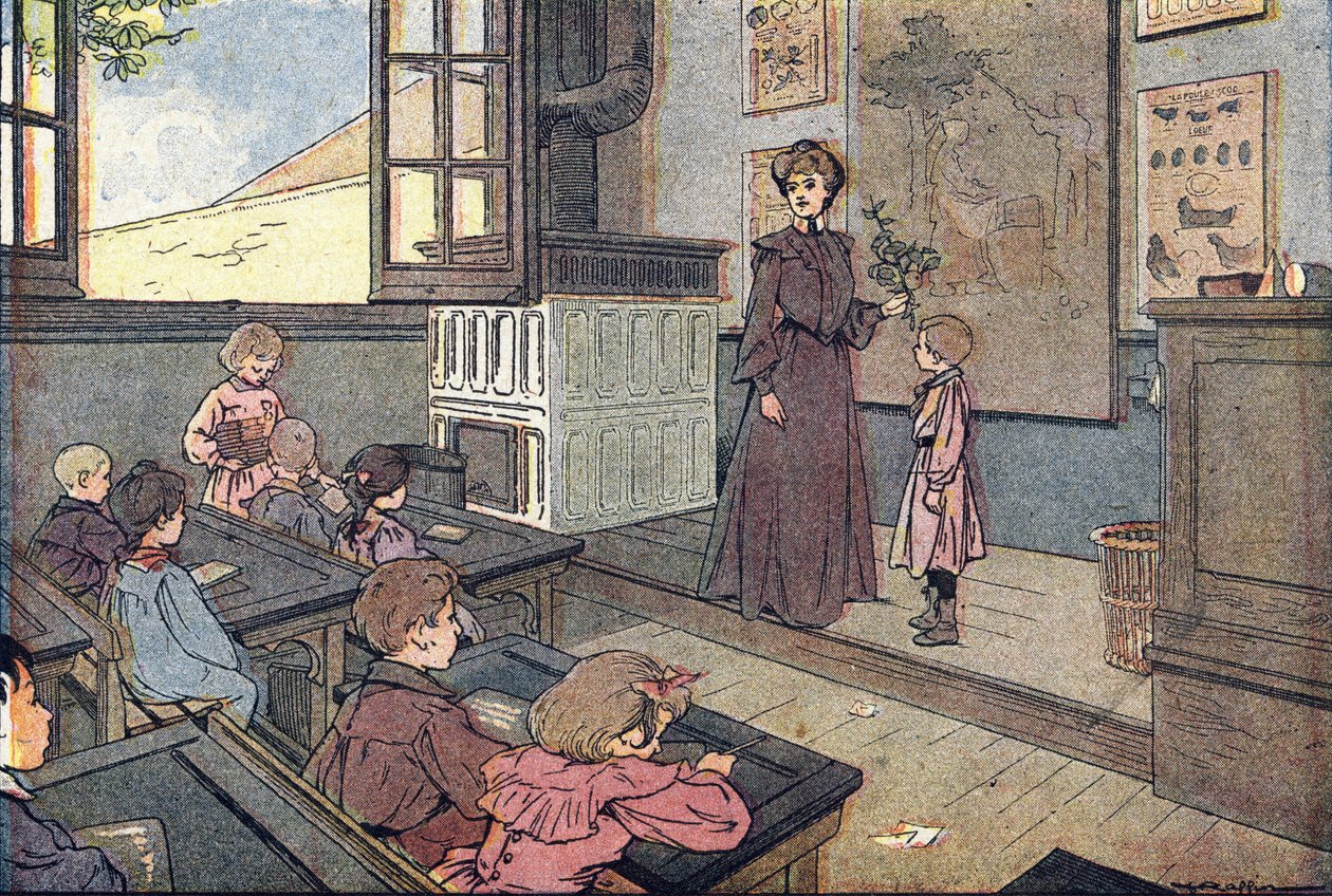 Na aula, em Imagier de l