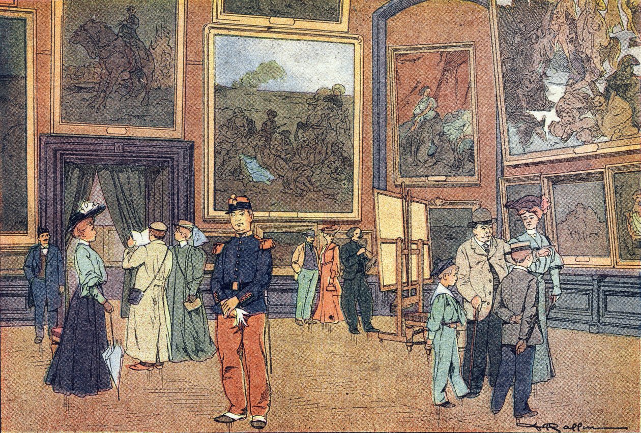 O Museu do Louvre, em Imagier de l
