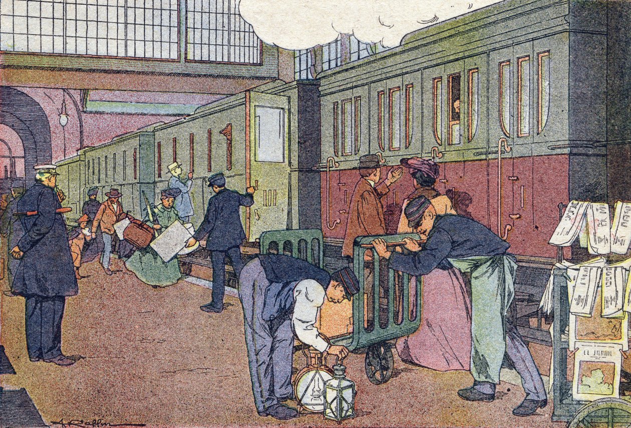 A estação, em Imagier de l