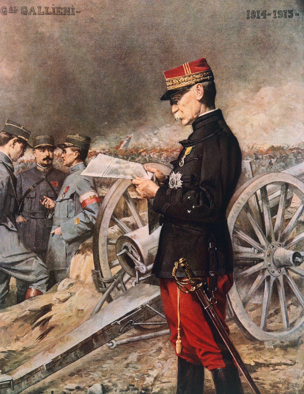 General francês Joseph-Simon Gallieni de Ferdinand Roybet