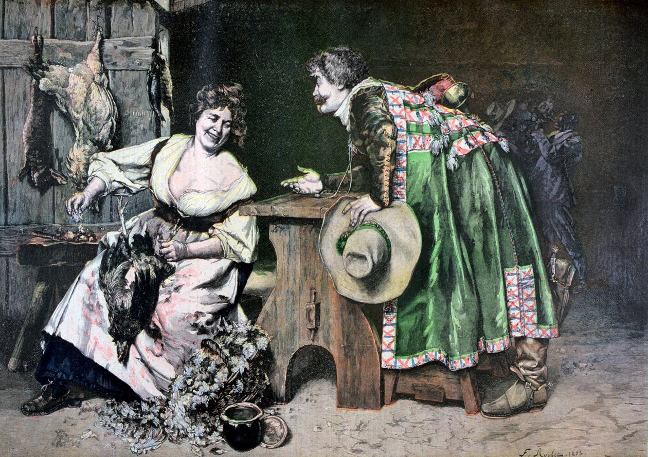Comentários galantes, 1893 de Ferdinand Roybet
