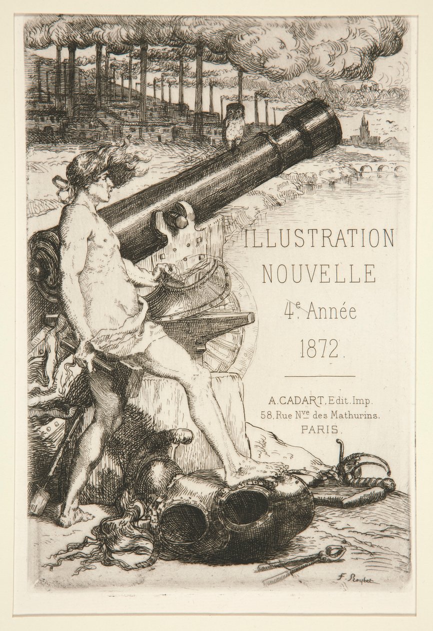 Folha de rosto de Illustration Nouvelle de Ferdinand Roybet