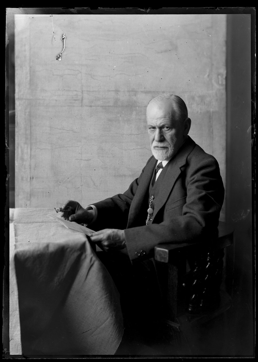 Imagem de Sigmund Freud (1856-1939) de Ferdinand Schmutzer
