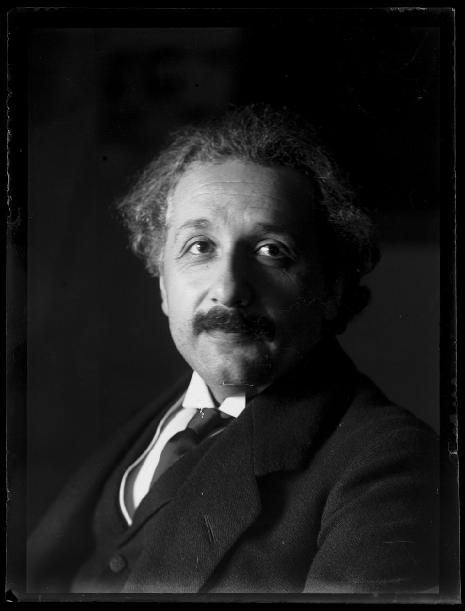 Fotografia de Albert Einstein (1879-1955) de Ferdinand Schmutzer