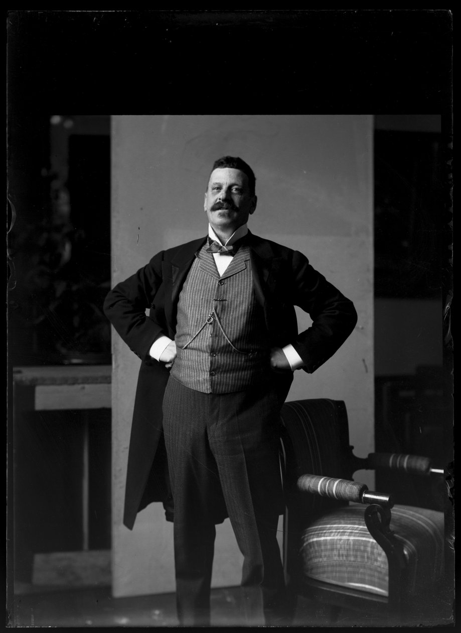 Fotografia de Charles Wittgenstein (1847-1913) de Ferdinand Schmutzer