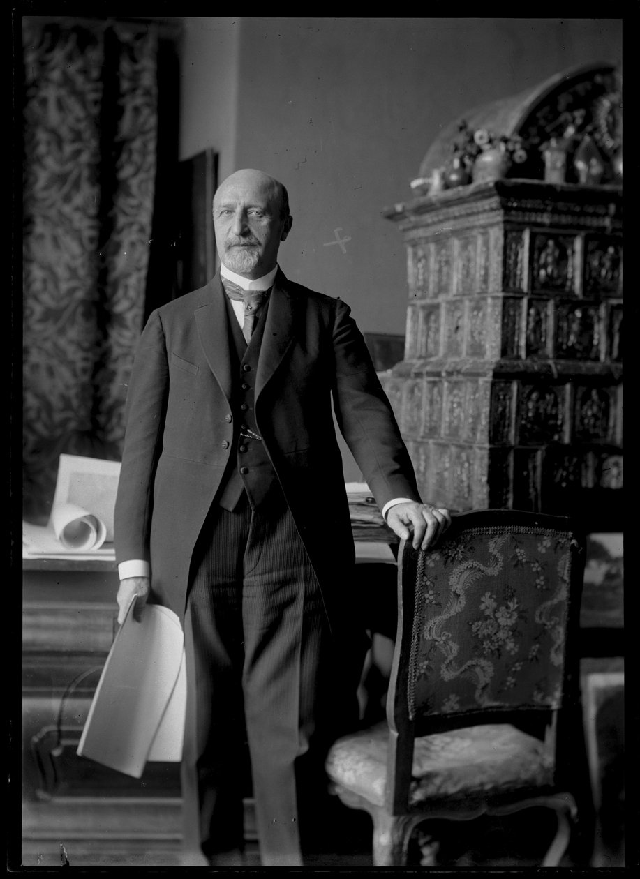Fotografia de Karl Seitz (1869-1950) de Ferdinand Schmutzer