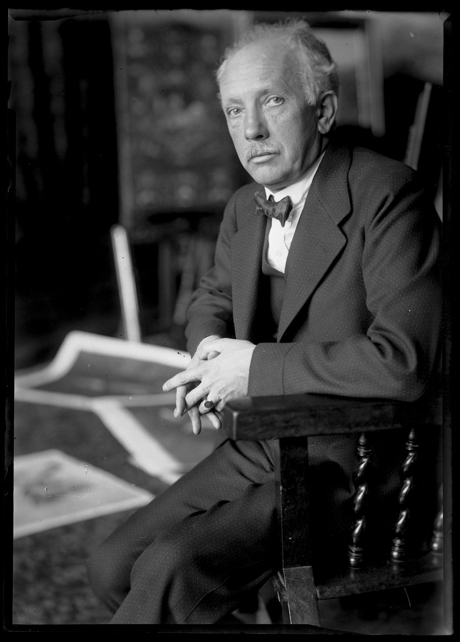 Fotografia de Richard Strauss (1864-1949) de Ferdinand Schmutzer