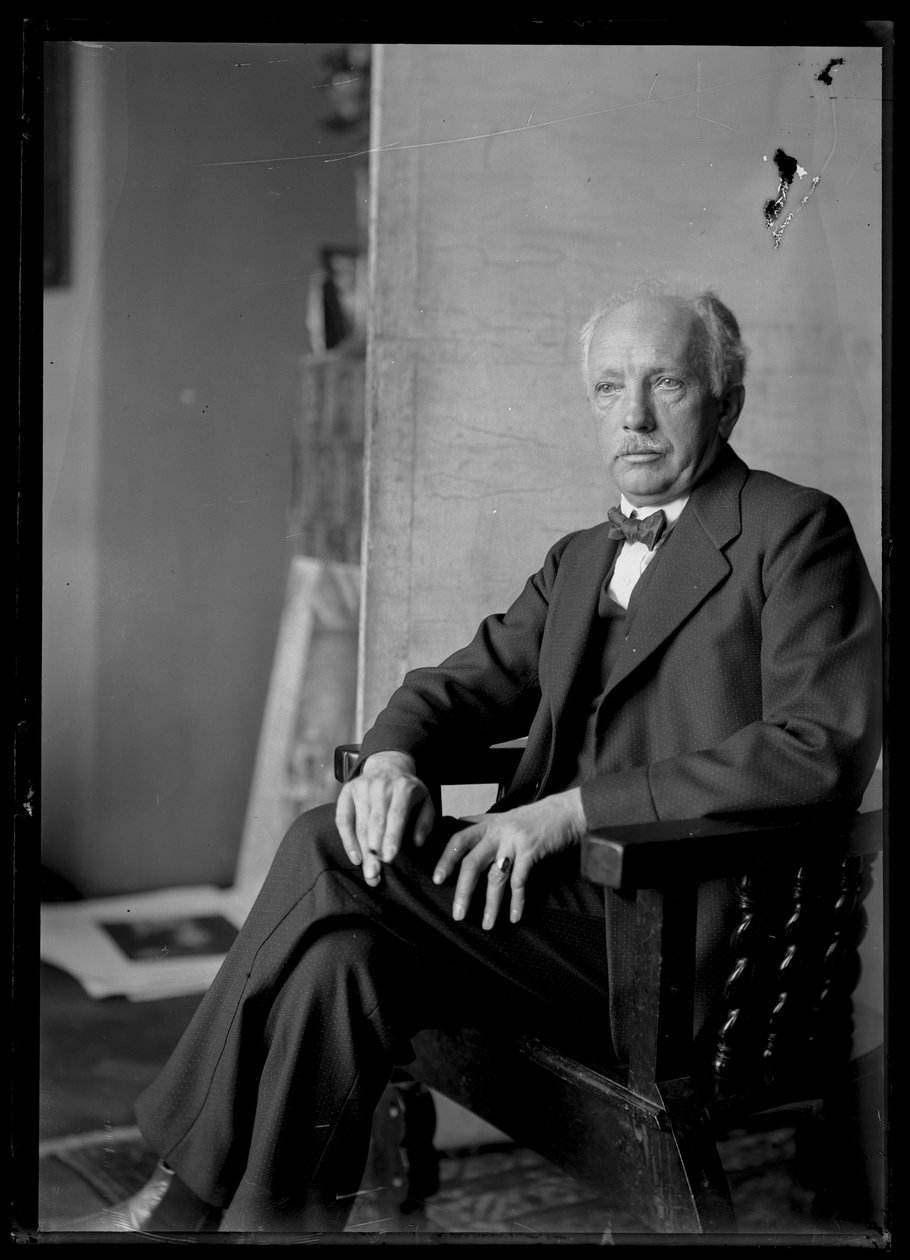 Fotografia de Richard Strauss (1864-1949) de Ferdinand Schmutzer