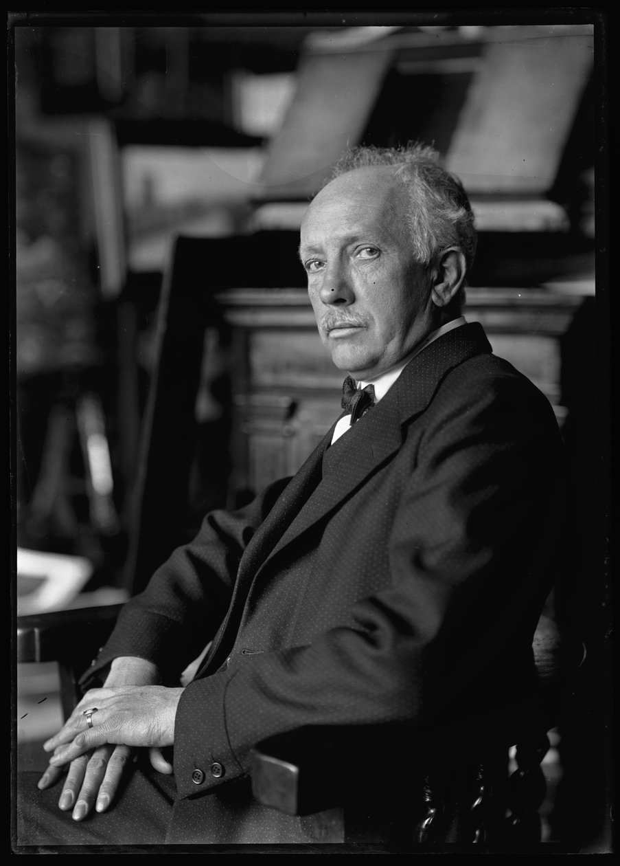 Fotografia de Richard Strauss (1864-1949) de Ferdinand Schmutzer