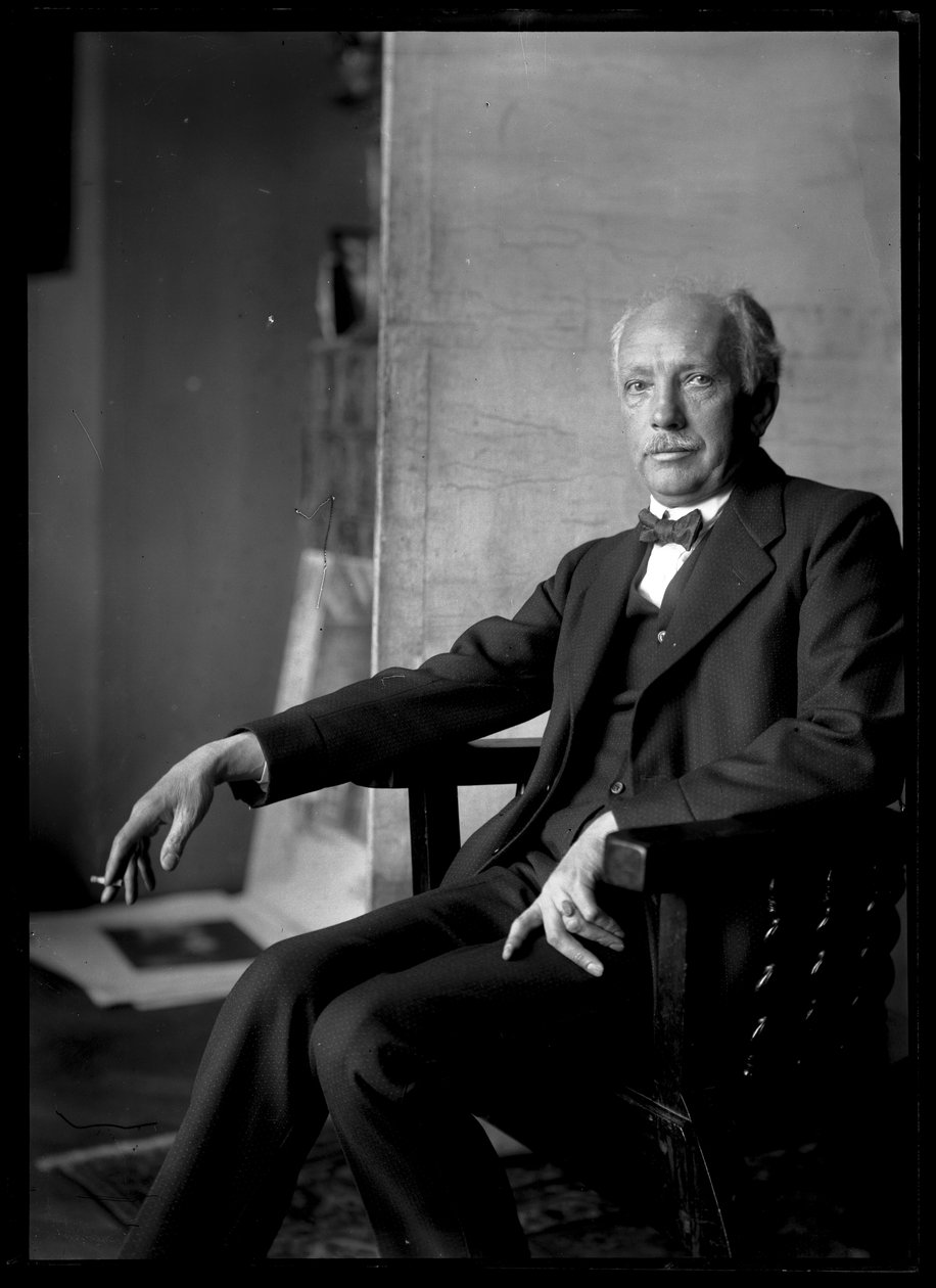 Fotografia de Richard Strauss (1864-1949) de Ferdinand Schmutzer