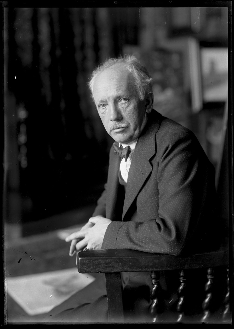 Fotografia de Richard Strauss (1864-1949) de Ferdinand Schmutzer