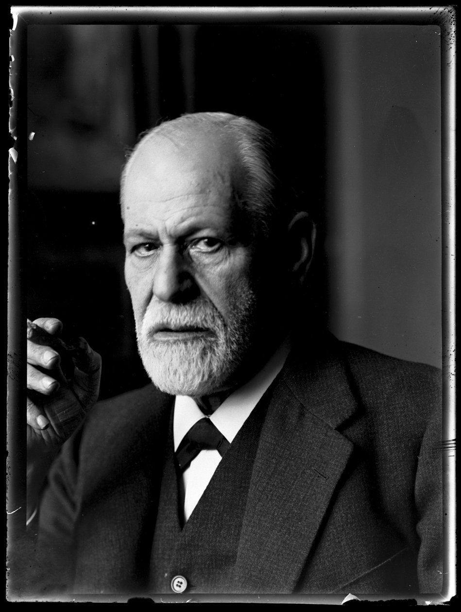 Fotografia de Sigmund Freud (1856-1939) de Ferdinand Schmutzer