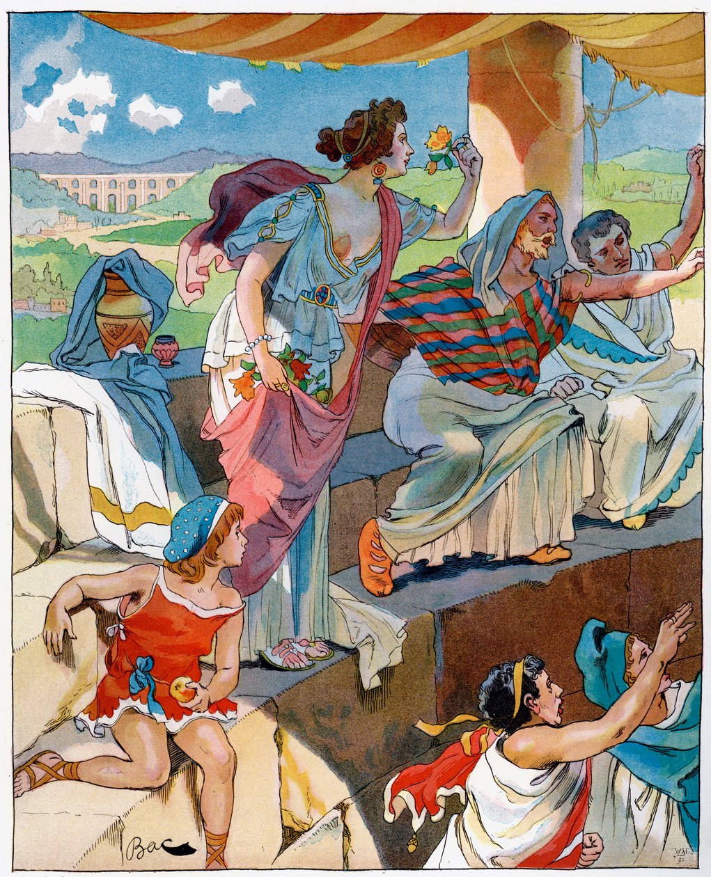As arenas de Lutetia, c1870-1950. de Ferdinand Sigismund Bac