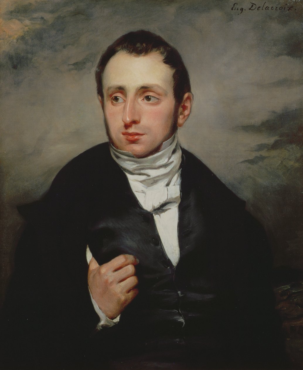 Doutor Francois-Marie Demaisons, 1832 de Ferdinand Victor Eugene Delacroix