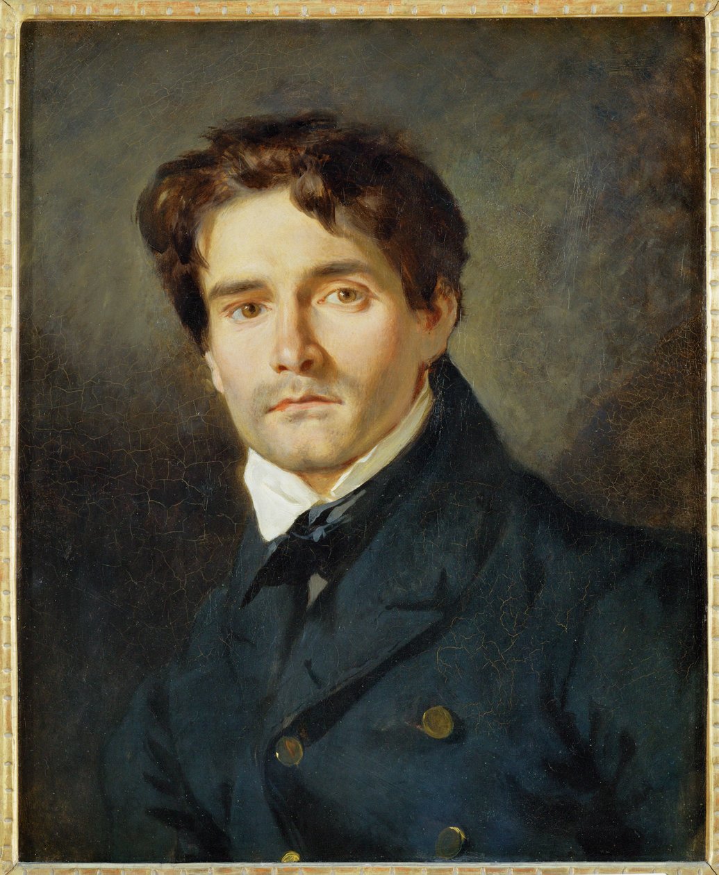 Retrato de Leon Riesener ... de Ferdinand Victor Eugene Delacroix