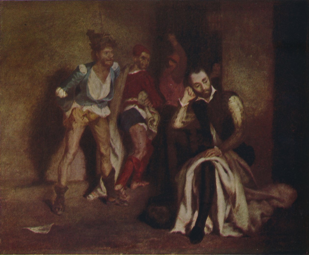 Texugo na prisão, 1839, 1937. de Ferdinand Victor Eugene Delacroix