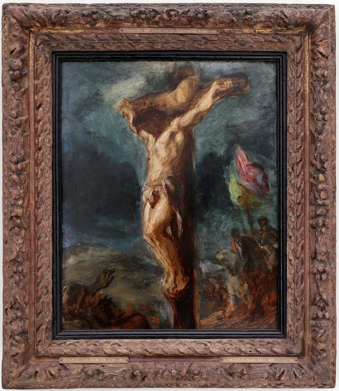 A Crucificação de Ferdinand Victor Eugene Delacroix