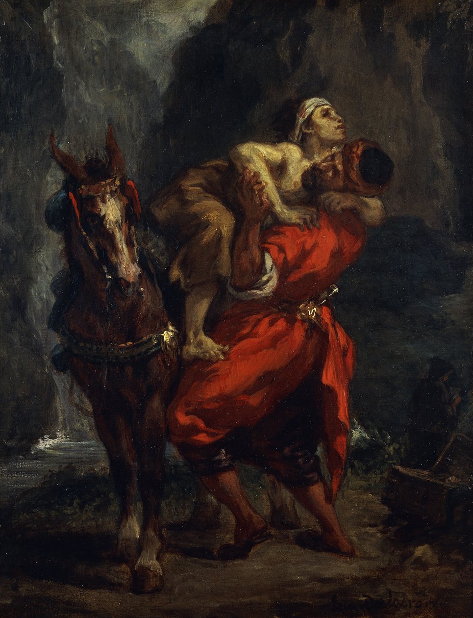 O bom samaritano, de Ferdinand Victor Eugene Delacroix