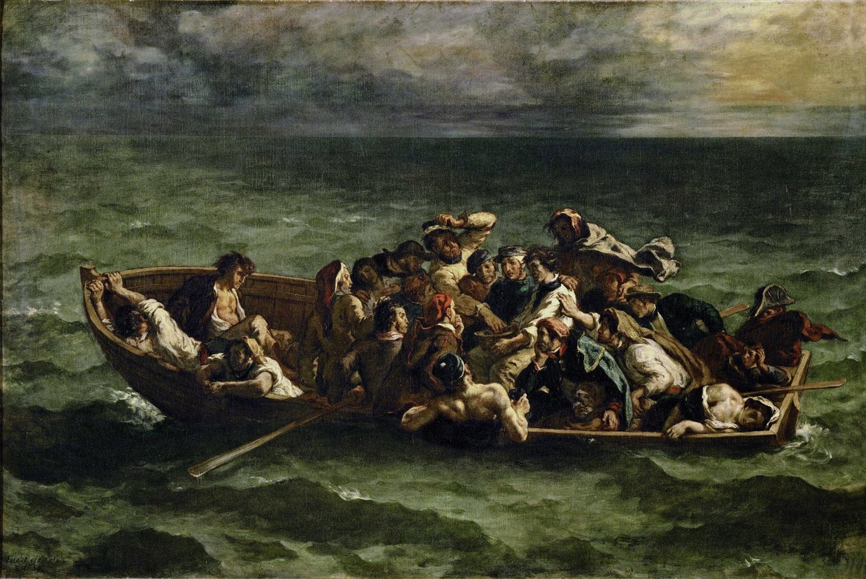O naufrágio de Don Juan de Ferdinand Victor Eugene Delacroix